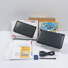 極美品 ニンテンドー 3DSLL ブラック 遊べるセット 動作確認済み スーパーマリオ付き ds 3dsll 3DS LL 任天堂
