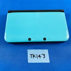 ◇TK143 ニンテンドー 3DSLL ターコイズ×ブラック リミテッドパック  LIMITED PACK 本体のみ タッチペン付き 携帯型ゲーム機 ニンテンドー Nintendo 任天堂