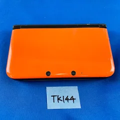 ◇TK144 ニンテンドー 3DSLL オレンジ×ブラック リミテッドパック  LIMITED PACK 本体のみ タッチペン付き 携帯型ゲーム機 ニンテンドー Nintendo 任天堂
