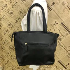 バルコス トート ショルダーバッグ 革 黒ビジネスA4 FZ141