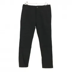 【美品】サイコバニー パンツ 黒 ワッペン ストレッチ メンズ L ゴルフウェア Psycho Bunny