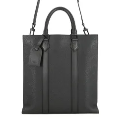 ルイヴィトン トートバッグ モノグラム・トリヨン サックプラ M21866 LOUIS VUITTON 2way ショルダーバッグ 黒 ブラック