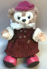 東京ディズニーシー ぬいぐるみバッジ Duffy and Friends シェリーメイ（赤）/Winter Twinkkling Town 2022