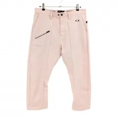 【美品】オークリー パンツ ライトピンク ティー装着可 HYDROLIX メンズ 34 ゴルフウェア Oakley