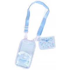 シナモロール おでかけショルダーバッグ ポーチ スマホポーチ ビニール キャラクター サンリオ sanrio