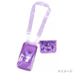 クロミ おでかけショルダーバッグ ポーチ スマホポーチ ビニール キャラクター サンリオ sanrio