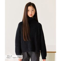 블랙 MINIROI 터틀넥 걸스 니트 스웨터 화려한 탑스 키즈 소녀 귀여운 가을 겨울 보온 따뜻한 한국 어린이 옷 120cm 130cm 140cm 150cm