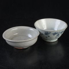 瀬戸 美濃 太白手 染付 蕎麦猪口 2客セット 陶磁器 - メルカリ