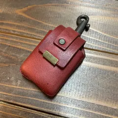 レザーグッズ　レザーケース　ジッポーケース　ライターケース　ブラウン　茶色　キャメル