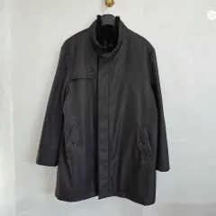 MYストロ ブラック ファー裏地 ハーフコート