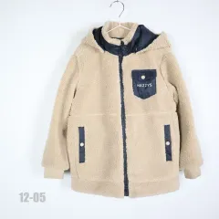 6742 HAZZYS Kids (へジスキッズ) / 男の子 / リバーシブル ボアジップアップ / 120