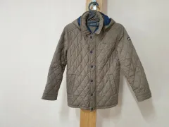 トミーヒルフィガー キッズ キルティング ジャケット 130 140 (袖丈短め)