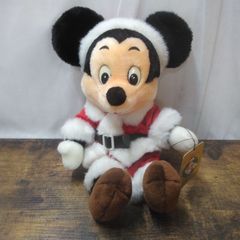ディズニー ミッキーマウス クリスマス サンタクロース ぬいぐるみ