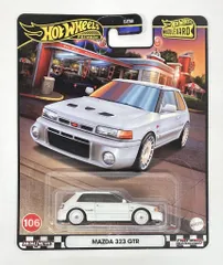 MATTEL HOTWHEELS BOULEVARD HRT59 MAZDA 323 GTR 106