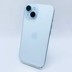ソフトバンク iPhone15 128GB ブルー 3M420J/A　SIMロック解除済み　動作確認済み