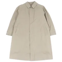 良品□BURBERRY LONDON バーバリーロンドン 裏ノバチェック キルティングライナー付き ステンカラーコート ベージュ 94-175-6 ハンガー付き 日本製 正規品 メンズ