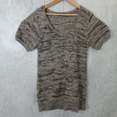 RAY BEAMS レイビームス レディース サマーニット 半袖 ベージュ カジュアル □〇