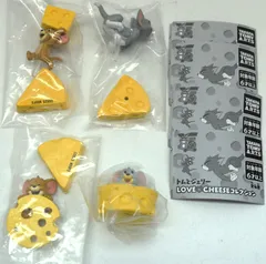 トムとジェリー LOVE CHEESEコレクション 全4種セット カプセルトイ フルコンプ