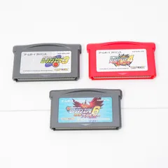 ロックマンエグゼ3 4 6  レッドサン ファルザー 3本セット ゲームボーイ アドバンス GBA ソフト