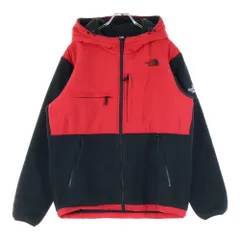 THE NORTH FACE (ザノースフェイス) DENALI HOODIE フリースジャケット ブラック/レッド NA71952