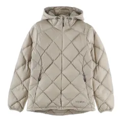 Montbell (モンベル) ライトアルパインダウンパーカ フーデッド ジップアップダウンジャケット レディース ベージュ 1101431