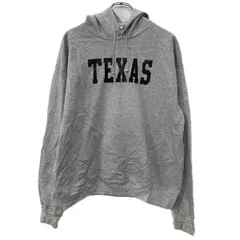 Champion プリントスウェット パーカー L グレー ブラック チャンピオン プルオーバー ビッグプリント フーディー 秋物 a712-5959