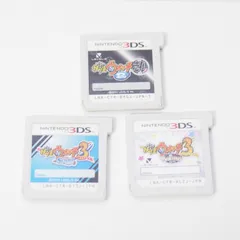 妖怪ウォッチ2 元祖 妖怪ウォッチ3 スシ スキヤキ SUSHI SUKIYAKI 3本セット 3DS ソフト