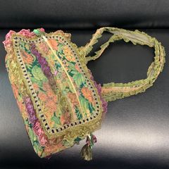 chimaki ハンドバッグ レース フリル タッセル - メルカリ