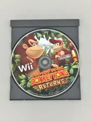 ゲームソフト Wii ドンキーコング リターンズ Nintendo ソフトのみ 現状品 2512LT032
