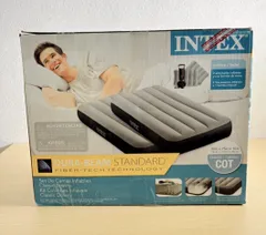 【未開封】INTEX Classic Downy エアーベッド シングルサイズ 空気ベッド