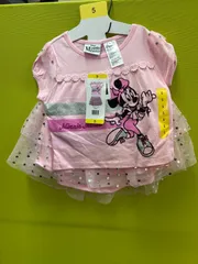 【新品未使用】ミニー♡ ピンク セットアップ 5T/6/7 超可愛い Tシャツ＆チュチュスカート キッズ ガールズ 姉妹コーデ 推し活にも♪　★「管理No.CA10065」