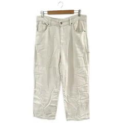 NO BOUNDARIES ★★ ① ペインターパンツ メンズ アイボリー 32×31