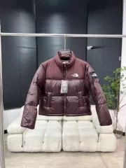 送料無料※メルカリshop取引では対象外)/正規品) THE NORTH FACE ザノースフェイス ヌプシ ウィメンズ ブラウン ダウン