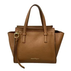 極美品Ferragamoフェラガモ 本革トート A4マロンブラウン エイミー 楽天市場】【5%OFF！】 Ferrgamo フェラガモ エイミー レザー ブラウン