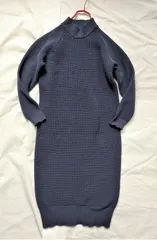 アメリカンラグ シー 厚手 畔ニットワンピース