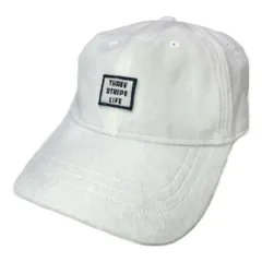 中古 アディダスゴルフ adidas GOLF キャップ フリー 54~57cm ホワイト 白 ベロア