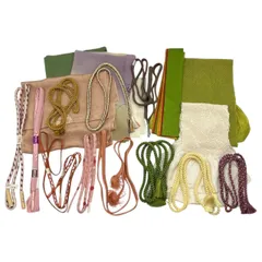 ✨まとめ売り✨重ね襟 帯揚げ 帯締め 18点