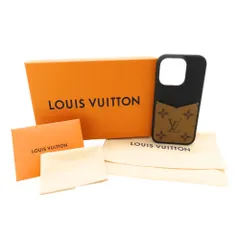 【中古】Louis Vuitton ルイヴィトン M82889 モノグラム IPHONE・バンパー 15 PRO スマホケース カバー アイフォンケース モノグラムキャンバス ブラウン 薄茶 ロゴ A2505240 【無料ギフトラッピング承ります】