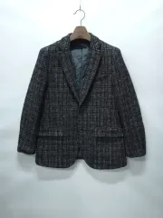 ROGATIS ウール CHECK ブレーザー キルティングジャケット (メンズ95)