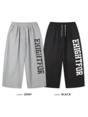 84 エイティーフォー バルーンパンツ ユニセックス タイダイ染め オーバーサイズ FW 新作 ツリーニング カップル レタリング