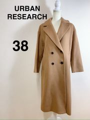 URBAN RESEARCH ロングPコート キャメル ウール ロングコート - メルカリ