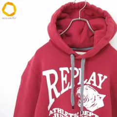 リプレイ REPLAY パーカー フーディー スウェット ブランドロゴ メンズ [a968205]