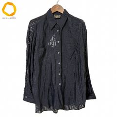 【FENDI】OLD archive イタリア製 シアー半袖ブラウス FENDI - 【FENDI】OLD archive イタリア製 シアー半袖ブラウスの通販
