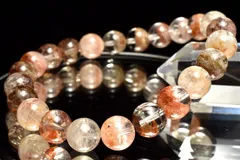 【１点物】秋の庭園 ガーデンクォーツ　8.5mm　ブレスレット パワーストーン 天然石 _MC2253