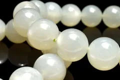 優しい淡緑 グリーンムーンストーン　11mm　ブレスレット 1個売り パワーストーン 天然石 _BG6227-11