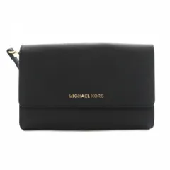 マイケルコース MICHAEL KORS クラッチバッグ 黒 ブラック /SS ■OS