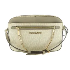 マイケルコース MICHAEL KORS ジェットセット ラージ ロゴ クロスボディ バッグ Jet Set Large Logo Crossbody Bag ショルダー グレー 35S1GTTC9B /SS ■OS