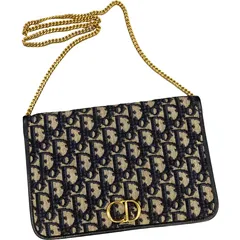 Christian Dior　ディオール トロッター ヴィンテージ  チェーンショルダーバッグ