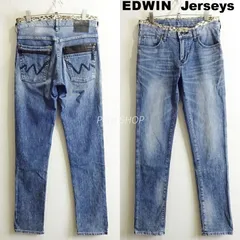 エドウィン　ジャージーズ　ERZ002　W77cm　メンズ　タイトテーパード　ストレッチ　中濃青　EDWIN