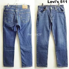 リーバイス　511　W84cm　スリムデニム　ストレッチ　メンズ　藍青　Sz.32　Levi's